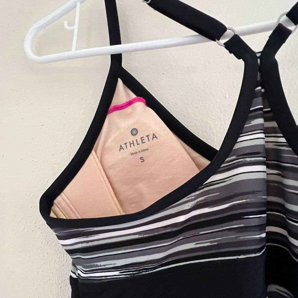 Athleta Swim Dress Space Dye Size S - Picture 4 of 5
